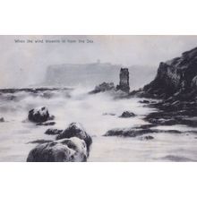 Campbell Town Australia Disaster Weather Wind From Sea Postcard