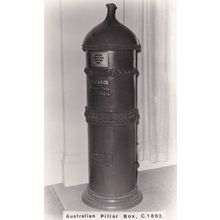 Australian Pillar Letter Old Post Box Real Photo Postcard