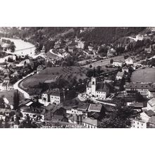 Innsbruck Muhlau Real Photo Aerial Austria 1950s Postcard