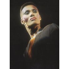 Grace Jones Stunning Photo Postcard
