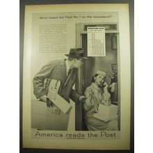 1956 Post Magazine Ad - What keeps the Post No. 1 on the newsstand