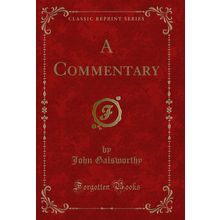 A Commentary (Classic Reprint)