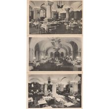 Hamburg Po Wo & Serg Club Naafi Rose Restaurant 3x German Postcard s