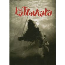 La Traviata Opera Malmo Sweden Swedish Theatre Rare Postcard