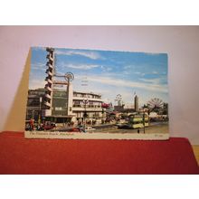 THE PLEASURE BEACH, BLACKPOOL, LANCASHIRE used postcard by Valentine 1973 pm =