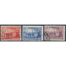 150ᵗʰ Anniv Foundation of New South Wales - Australia 1937 - FH - SG 193/5