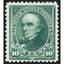 258, Mint FVF XLH 10¢ - Nice Centering & Fresh - Stuart Katz