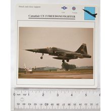 CF5 Freedom Fighter - USA,Canada - Attack & Close Support - Collectors Club Card