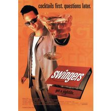 Swingers- Us 1996 Poster Canvas Movie Film Print A0 A1 A2 A3 A4 A5 A6 Art Wall D