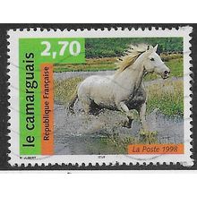 FRA 1998 2.70F 'HORSES - CAMARGUE' FINE USED (EBID58-032)