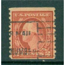 Used 492 2c George Washington Fine A10156