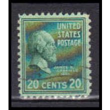 Used 825 20c James Garfield Fine Plus KA5655