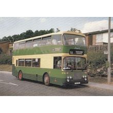 Dennis Ipswich 1980s Bus No 10 at Stoke Park Estate Postcard