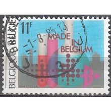 Belgique 1984 Michel 2166 O Cote (2008) 0.30 € Industrie chimique Cachet rond