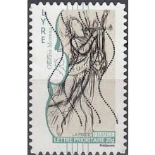 France 2010 Michel 4807 O Cote (2010) 1.10 € Gustave Moreau Lyre