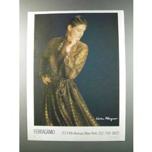 1981 Salvatore Ferragamo Fashion Ad