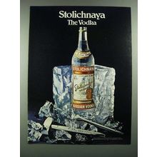 1982 Stolichnaya Vodka Ad - The Vodka