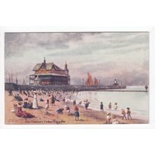 The Children's Corner Lowestoft Art Postcard Suffolk AS2