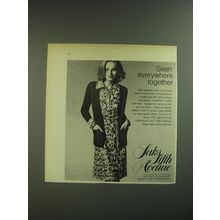 1974 Saks Fifth Avenue Shirtdress and Cardigan Ad - Seen everywhere together