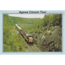 Canadian Railway Agawa Canyon Train Tour Country Postcard