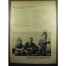 1955 Hammacher Schlemmer Garden Gnomes Advertisement
