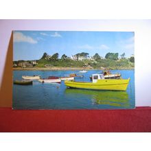 THE HARBOUR, ABERSOCH, LLANENGAN, GWYNEDD, WALES unused postcard Colourmaster =