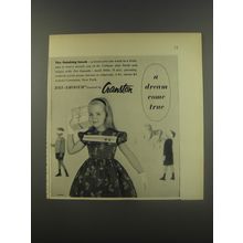 1956 Cranston Dress by Joseph Love Ad - The Finishing Touch