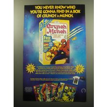 1994 Crunch 'n Munch Popcorn Ad - You never know who you're gonna find in a box