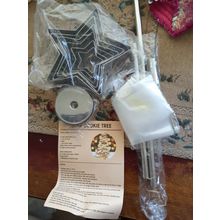 christmas star cookie tree kit never used