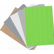 A6 Embossed Paper. 10 Sheets. Wavy Lines. Cardmaking Scrapbooking Crafts Toppers