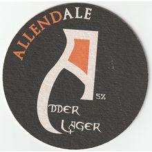 BEER MAT - ALLENDALE BREW CO - ADDER LAGER - (Cat No 006) - (2011)