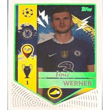 Topps Champions League 22/23 Sticker 150 Timo Werner Green Parallel CHELSEA