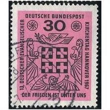 1967 Michel 536 - #4 fine used (o)