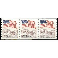2523 29c U.S. Flag Very Fine MNH PNC 7/3 W1591