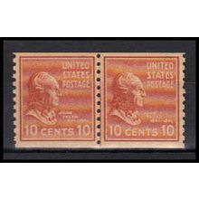 847 10c John Tyler Fine MNH CLP PA0061
