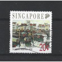 Singapore.SG677 20c "Singapore Waterfront".Fine Used.Jul25