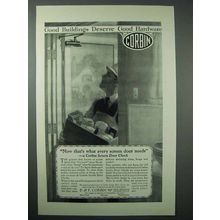 1925 Corbin Hardware Ad - Screen Door Check