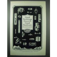 1925 Corbin Hardware Ad - Good Buildings Deserve