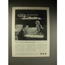 1963 NCR 315 Computer Ad - Why We Chose!