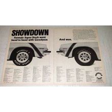 1974 Formula Super Stock Tires Ad - Showdown