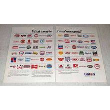 1976 Union 76 Oil Ad - What a Way to Run a Monopoly
