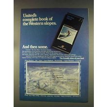 1976 United Airlines Ad - Book of Western Slopes