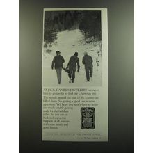 1986 Jack Daniel's Whiskey Ad - we never have to go too far