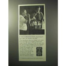 1986 Jack Daniel's Whiskey Ad - Supreme Judges