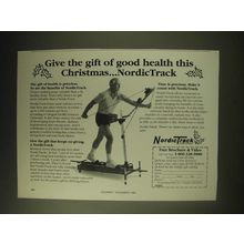 1989 NordicTrack Exercise Machine Ad - Give the gift of health