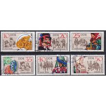 GERMANY DDR [1982] MiNr 2716-21 ( OO/used ) [02] Trachten