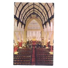 ST.LUKES CHURCH, TORQUAY, DEVON unused vintage postcard Nicholas Horne Totnes =