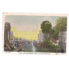 THE BUILDING OF CARTHAGE by J M W Turner unused postcard #