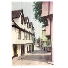 ELM HILL, NORWICH, NORFOLK. used vintage postcard 1973 postmark =
