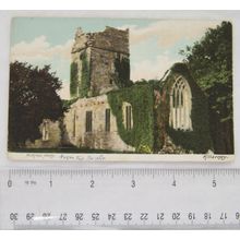 vintage postcard Mukross Abbey, Killarney